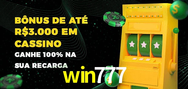 win777 melhor bônus de depósito